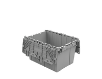 Image 8 of AR27170902 Red, 27" x 17" x 9", Attached Lid Container