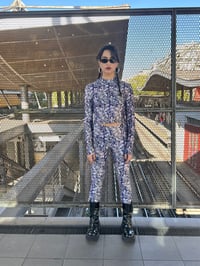 Image 3 of Cosmic Flowers Leggings ✨