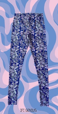 Image 4 of Cosmic Flowers Leggings ✨