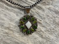 Image 4 of Sonoran Gold & White Buffalo Pendant