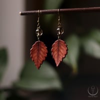 Image 3 of Autumn Leaf earrings