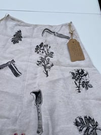 Image 4 of block printed midi skirt