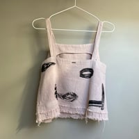 Image 2 of rustic printed crop top