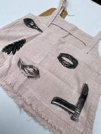 Image 3 of rustic printed crop top