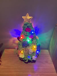 Image 4 of Chunky Knit Christmas Tree Cushion / Decoration