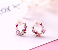 Image 2 of RAMALA- EARRINGS - ROSE GOLD