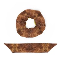 Image 2 of Musa Ladyfingers Two-Sided Hair Scrunchie