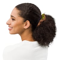 Image 9 of Musa Ladyfingers Two-Sided Hair Scrunchie