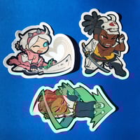 Image 3 of Chibi Stickers- Plain