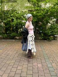 Image 16 of Velvet hobo bag