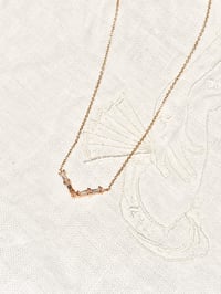 Image 1 of Deco Baguette Statement Necklace