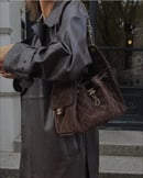Image 1 of Chocolat Suede Bag