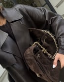 Image 2 of Chocolat Suede Bag