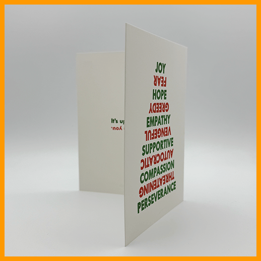 Image of IT'S UP TO YOU - SINGLE CARD