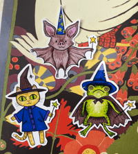 Image 1 of Magical Critters sticker trio