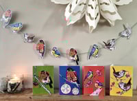 Image 4 of Winter Birds Hanging Garland 