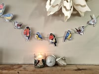 Image 1 of Winter Birds Hanging Garland 