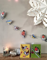 Image 5 of Winter Birds Hanging Garland 
