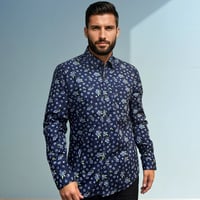 Camisa arándanos azul