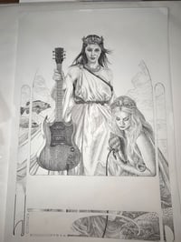 Image 2 of The WHO 9/23/25 Original Inks w/ Concept Sketch