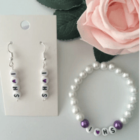 Image 5 of Handmade Harry Styles inspired bracelet, Harry Styles Inspired  Earrings  