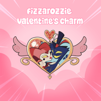 Fizzarozzie Valentine's Charm