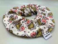 Image 2 of Mean Guy (Pink Hat) Scrunchie