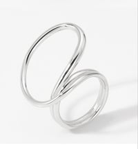 Image 3 of Twisted Loop Ring