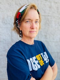 Image 6 of James Coffman "Solo el Pueblo, Salva al Pueblo." bandana -Natural