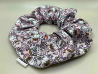 Image 2 of Pink Santas Scrunchie