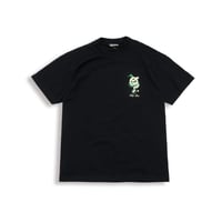 Image 1 of SNAKES HEAVYWEIGHT TEE - BLK