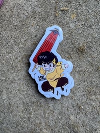 Image 2 of (New) 3” Stickers Martial Arts Fiancé Mania Collection