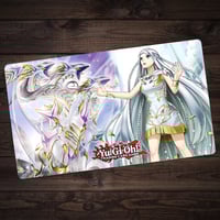 Image 1 of Blue-Eyes & Maiden Yu-Gi-Oh! Playmat 2025