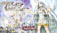 Image 2 of Blue-Eyes & Maiden Yu-Gi-Oh! Playmat 2025