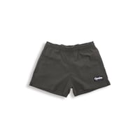 WOMENS CORDUROY SHORTS - CHARCOAL