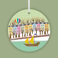 Image 1 of BRISTOL HARBOUR SIDE CHRISTMAS BAUBLE