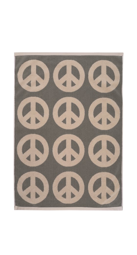 Image of Kid Peace Towel<div>Earth & Tan</div>