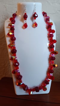 Image 5 of NATURAL MINED RUBIES WITH PRECIOSA TEARDROPS
