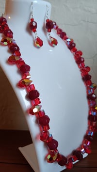 Image 8 of NATURAL MINED RUBIES WITH PRECIOSA TEARDROPS