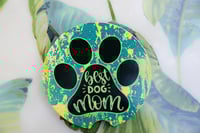 Image 1 of Best Dog Mom Car Coasters