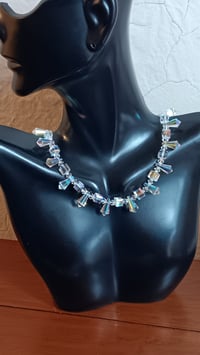 Image 2 of BRIGHT CRYSTAL TEARDROPS AND SWAROVSKI CUBES