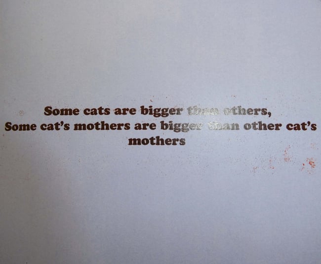 77 Cats by Sonya Sombreuil 