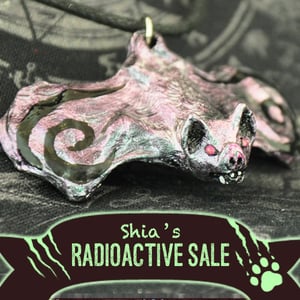 Image of Metal Wind - Bat Pendant