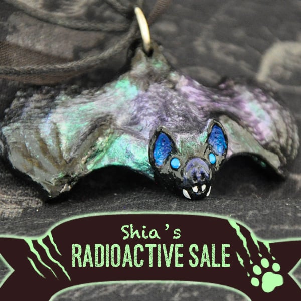 Image of Cold Gaze - Bat Pendant