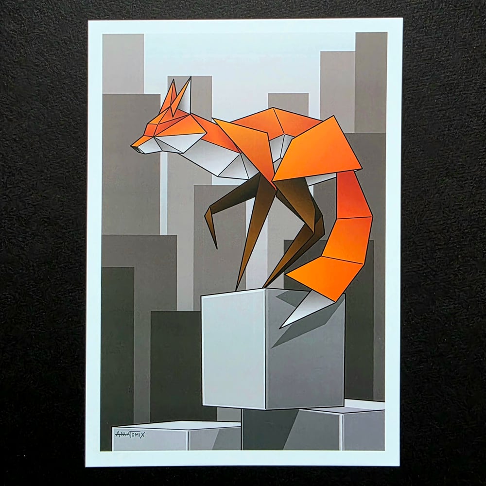 Image of "The Watcher" mini print