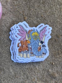 Image 9 of (New) Digi Monsters Doodle Stickers