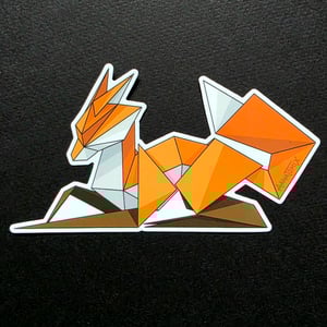 Image of Fox #4 Sticker