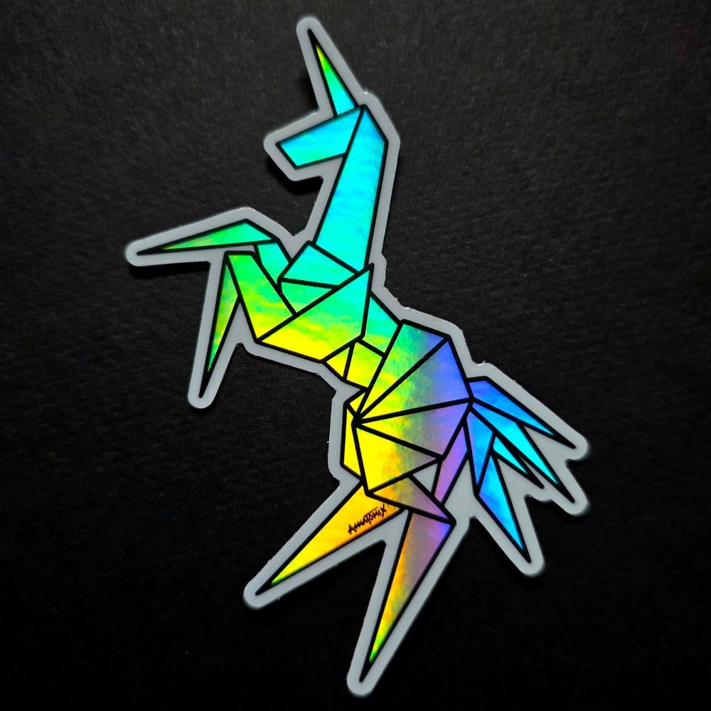 Image of Holo #1 Sticker