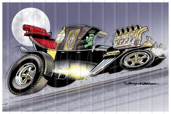 Image of "Moon Shot" Print: 18 x 12"