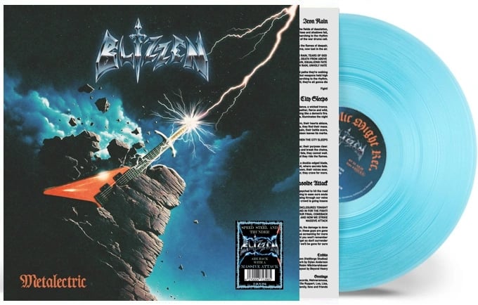 Image of "Metalectric" Vinyl (ice blue) pre-sale
